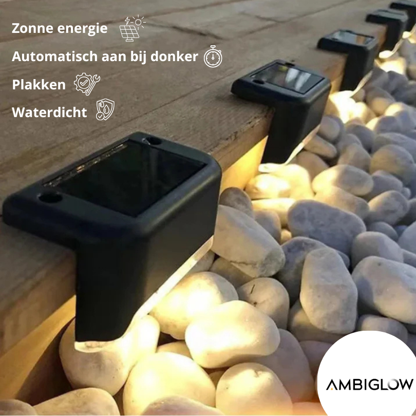 Garden Glow - Zelfklevende zonnelampen voor in de tuin!