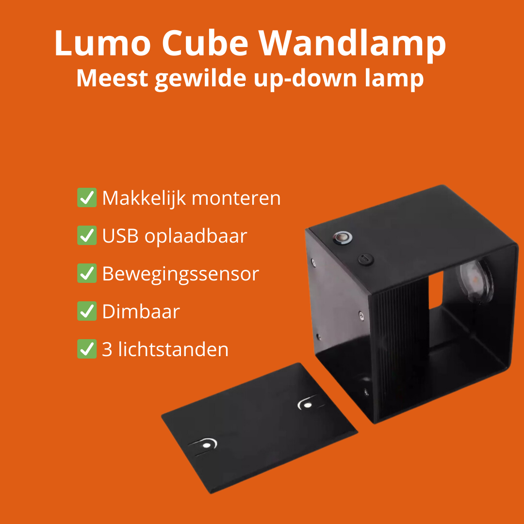 LumoCube - Verlicht automatisch met bewegingsdetectie!