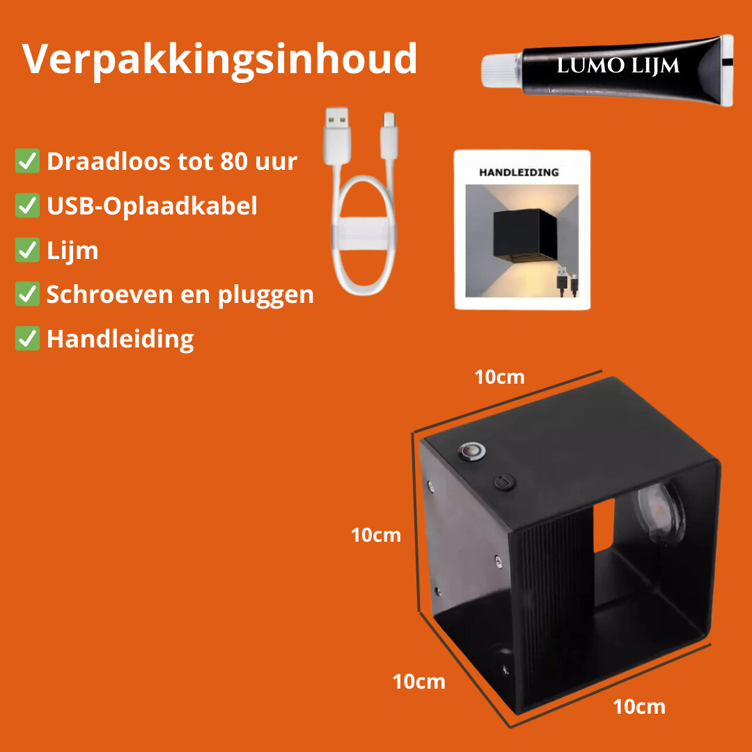 LumoCube - Verlicht automatisch met bewegingsdetectie!