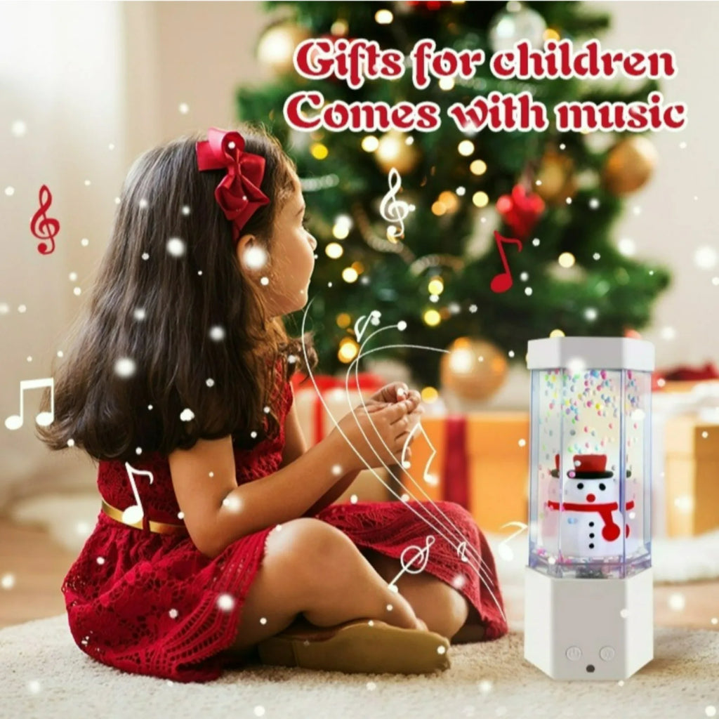 Jellyfish Christmas Tree Water Column Light with Remote Control Color Atmosphere Light Children's Bedroom Desktop Decor Light