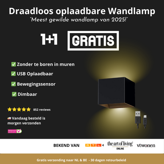 LumoCube - Verlicht automatisch met bewegingsdetectie!
